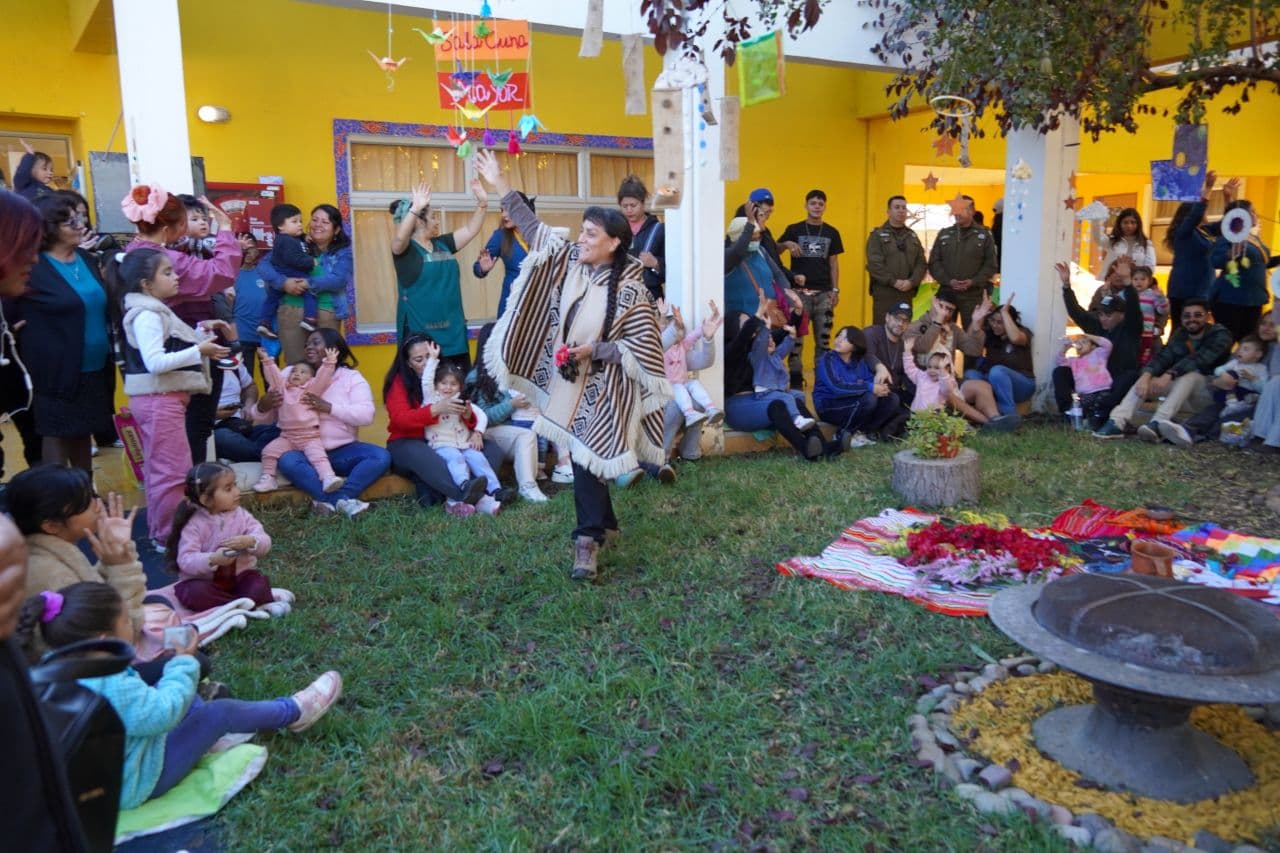 Jardín Infantil Pucará celebró solsticio de invierno con ceremonia intercultural — foto 1