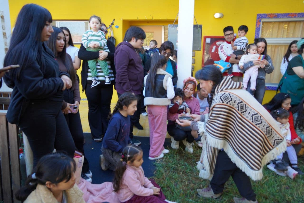 Jardín Infantil Pucará celebró solsticio de invierno con ceremonia intercultural — foto 8