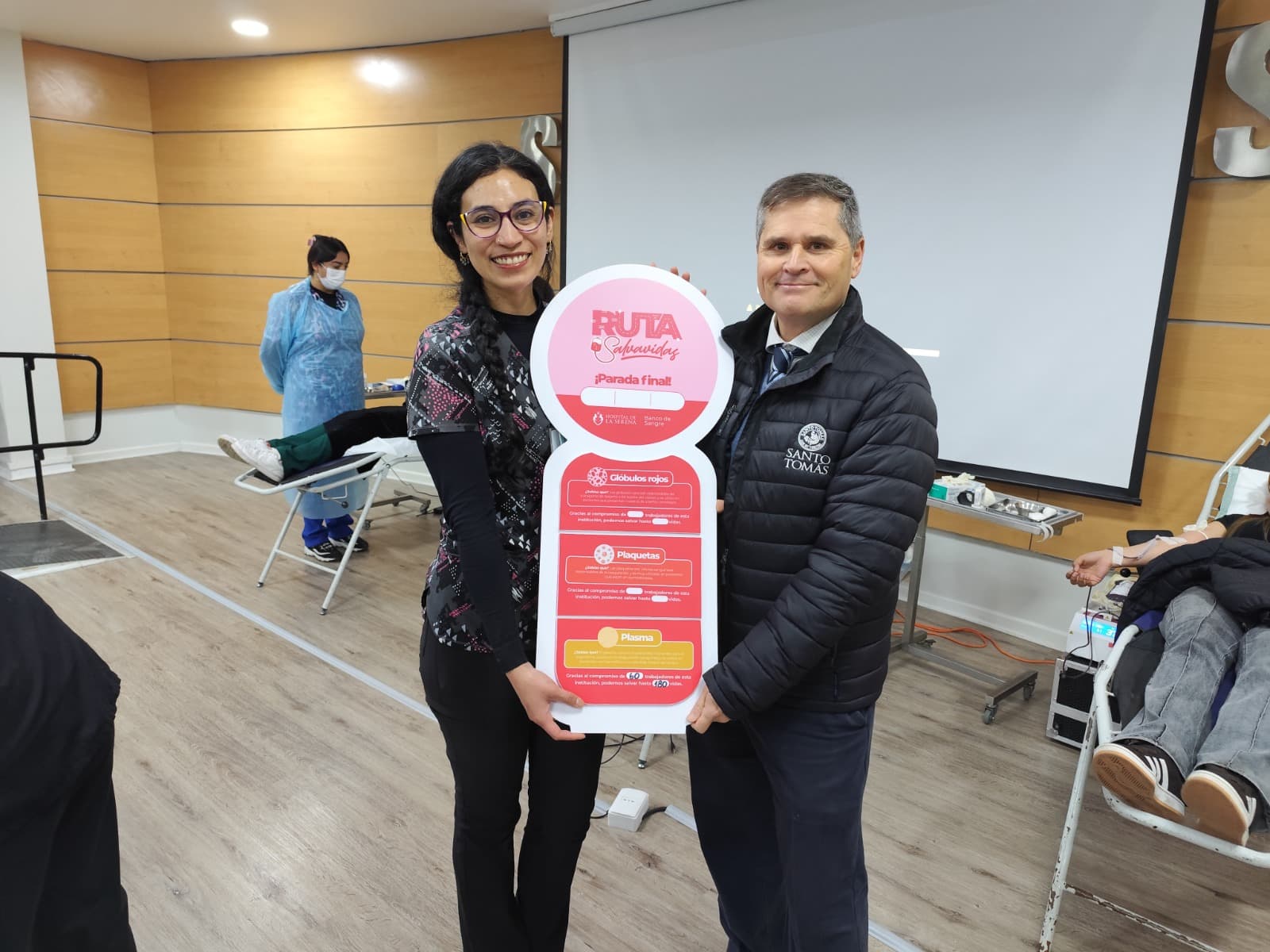 Más de 150 personas donaron sangre en jornadas de Santo Tomás La Serena — foto 1