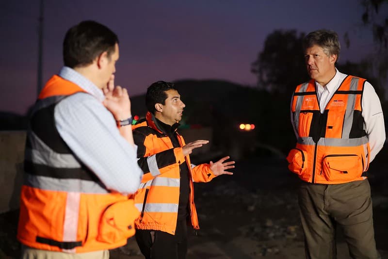 Subsecretario de Obras Públicas verifica trabajos de emergencia en Ovalle y Punitaqui — foto 2