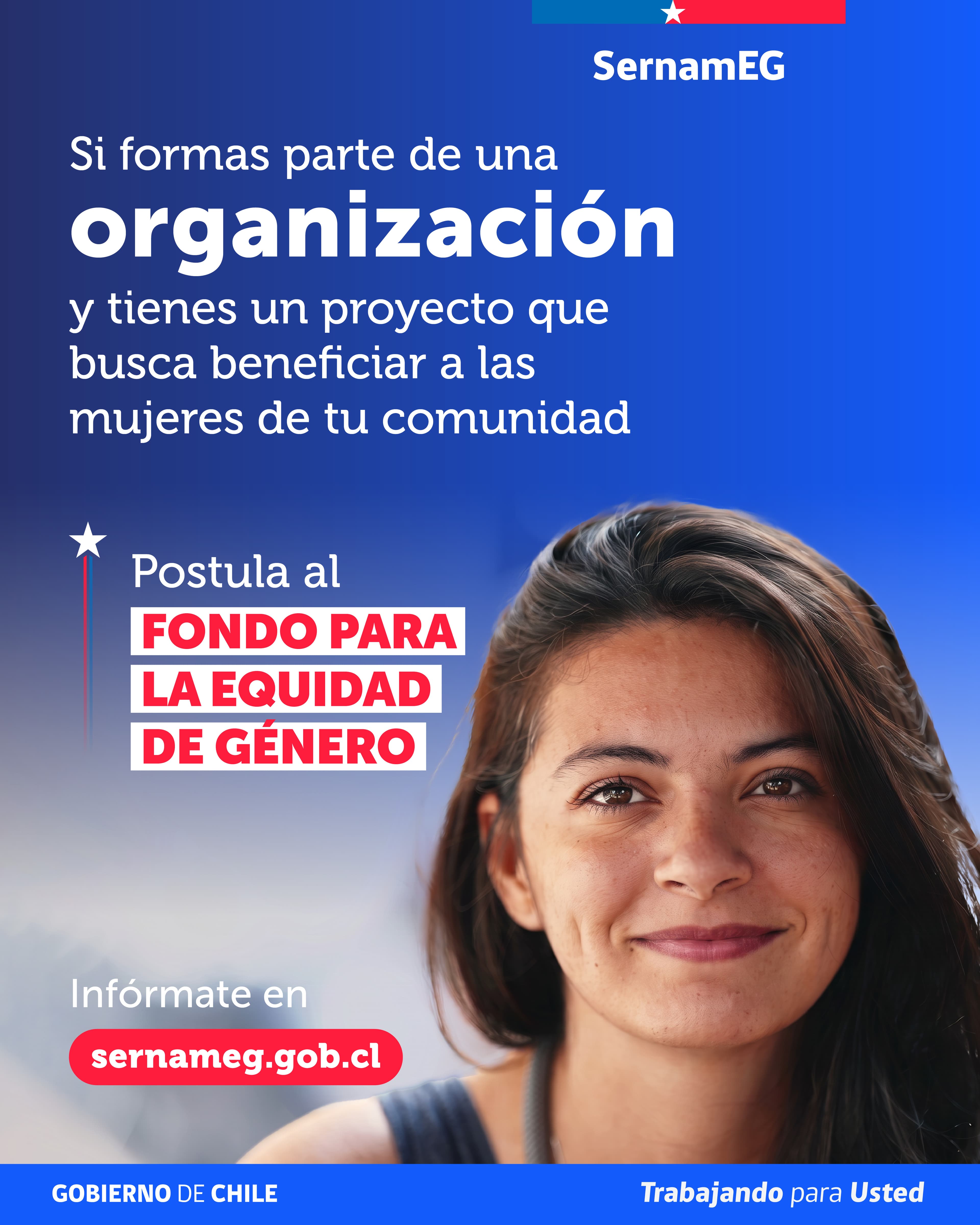 SernamEG abre convocatoria para financiar proyectos de equidad de género en la región
