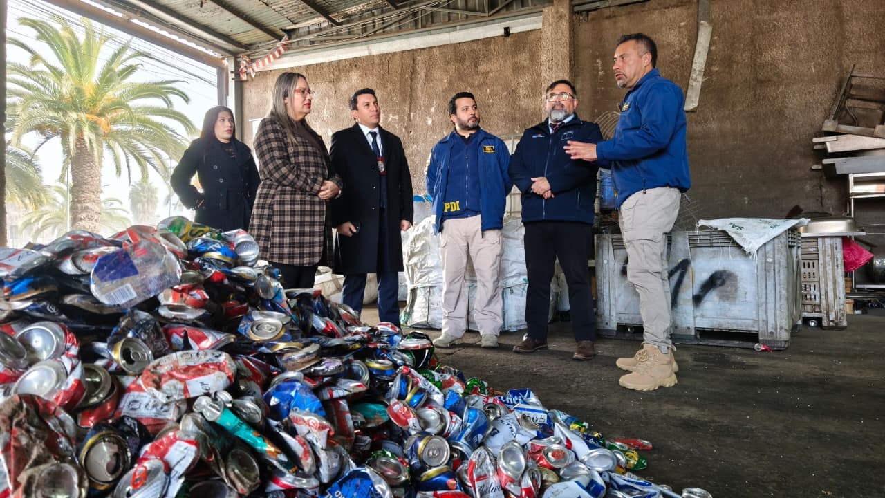 Gobierno intensifica fiscalizaciones a chatarrerías por robo de cables en Coquimbo