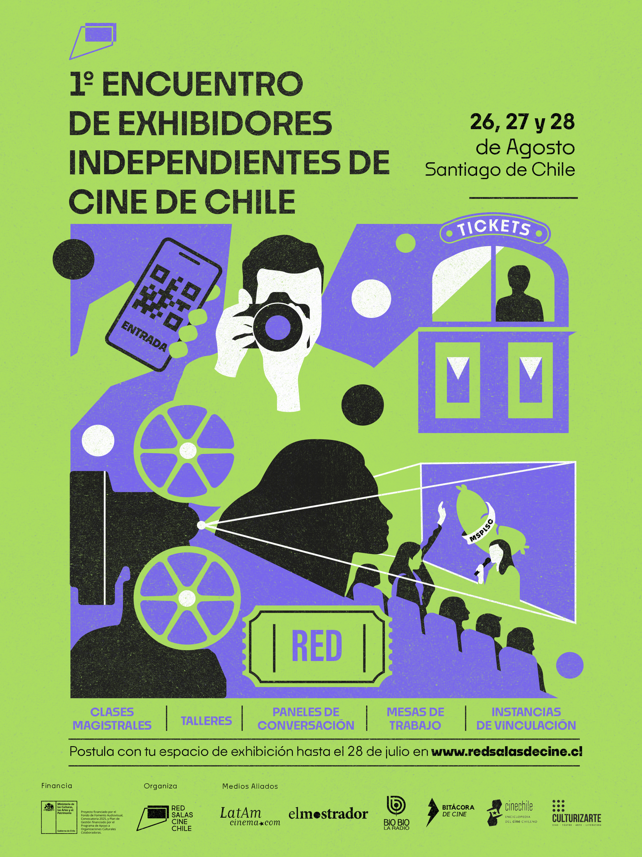 Red Salas de Cine abre convocatoria para primer encuentro nacional de exhibidores independientes