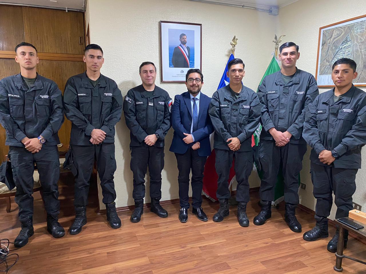 Presentan nuevo director de Gendarmería y contingente de funcionarios que reforzarán unidades penales de la región