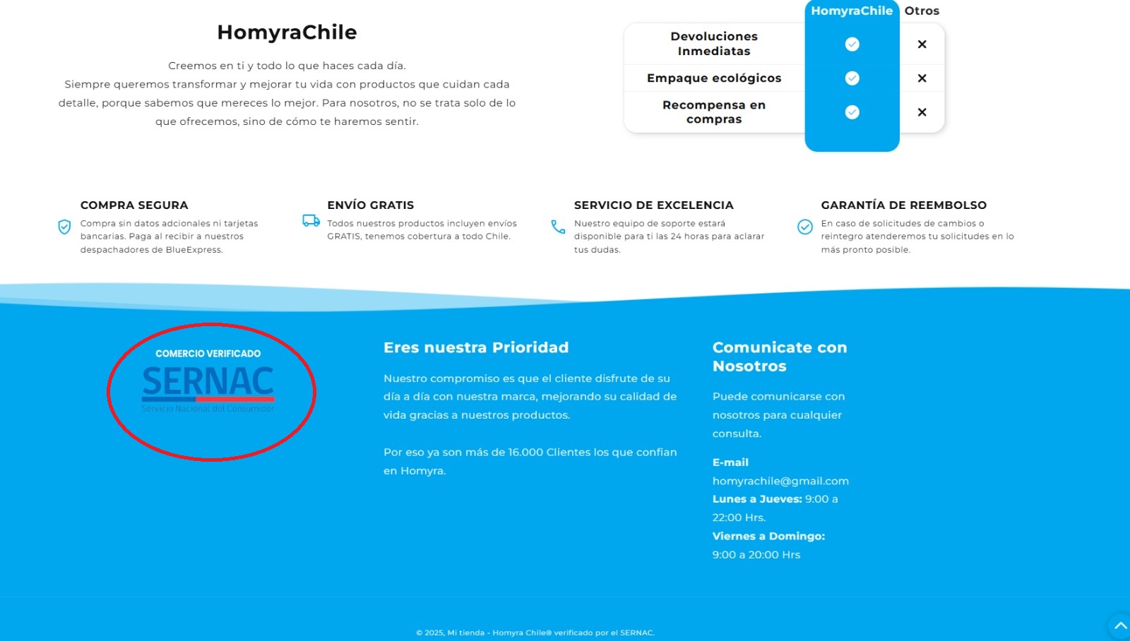 Región de Coquimbo: SERNAC denuncia ante la Fiscalía a sitios web por uso ilegal del logo institucional