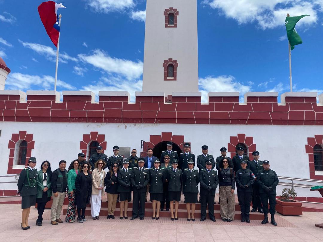 Gendarmería de Chile da inicio al mes conmemorativo por su 95° aniversario con acto inaugural en el Faro Monumental de La Serena