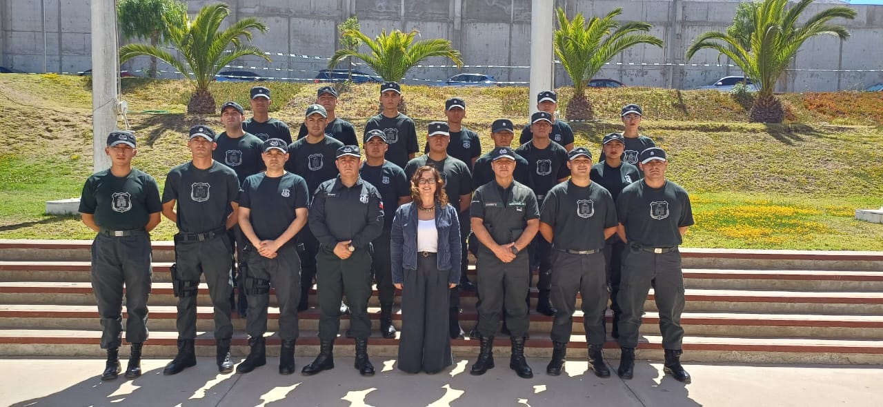 Gendarmería de Chile refuerza dotación en la Región de Coquimbo con la llegada de 32 nuevos funcionarios