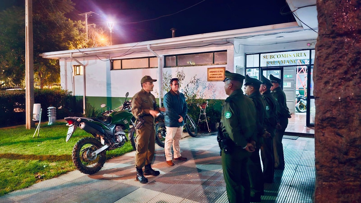 Carabineros recupera vehículo con encargo por robo durante  servicio focalizado en Choapa