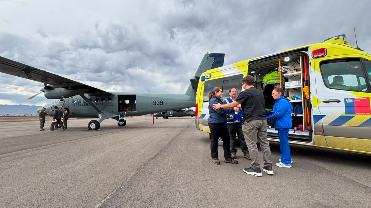 Traslados aeromédicos han permitido atender a pacientes tras intensas lluvias en la región